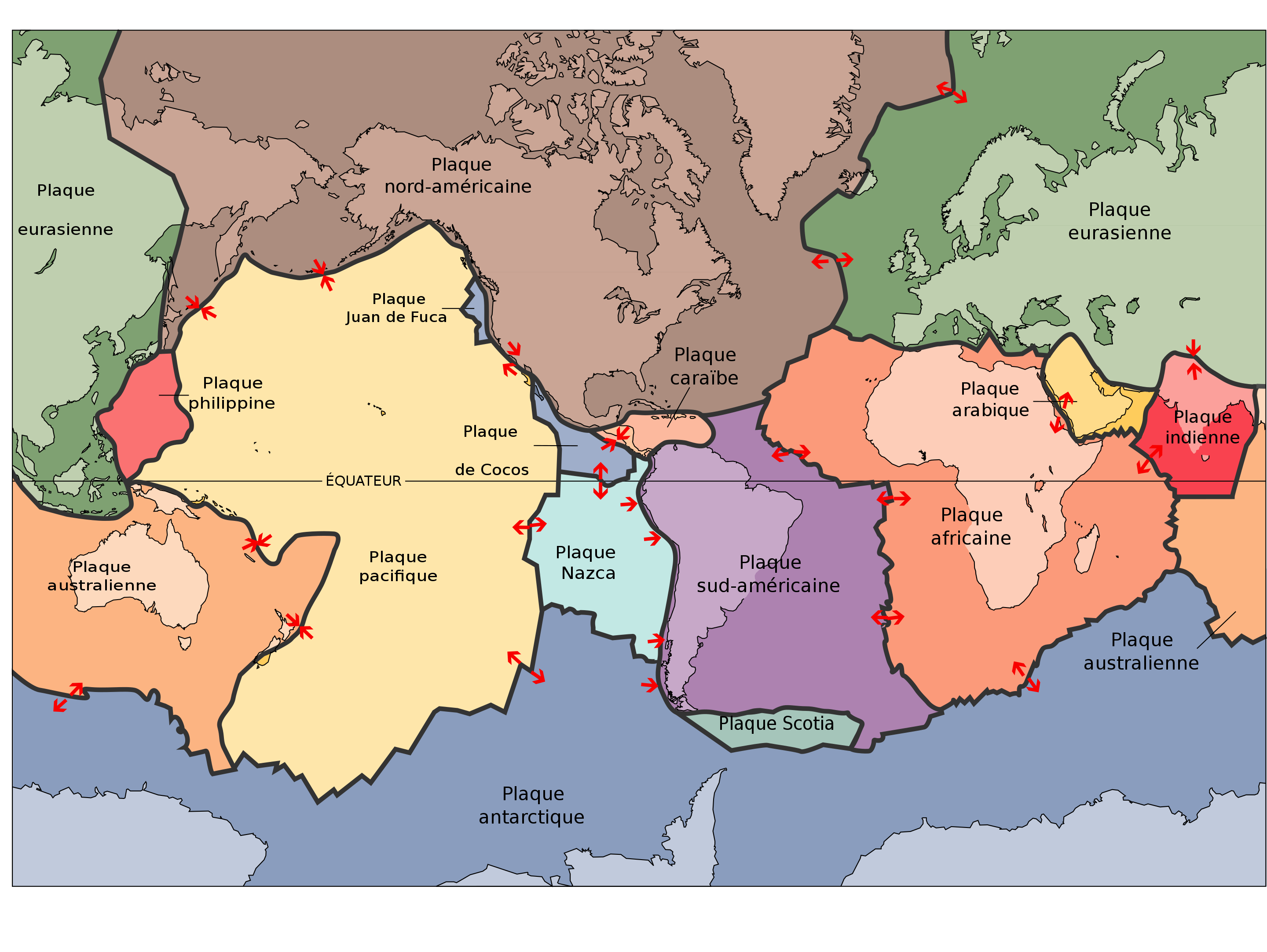 FICHE 17 : Les différents mouvements tectoniques