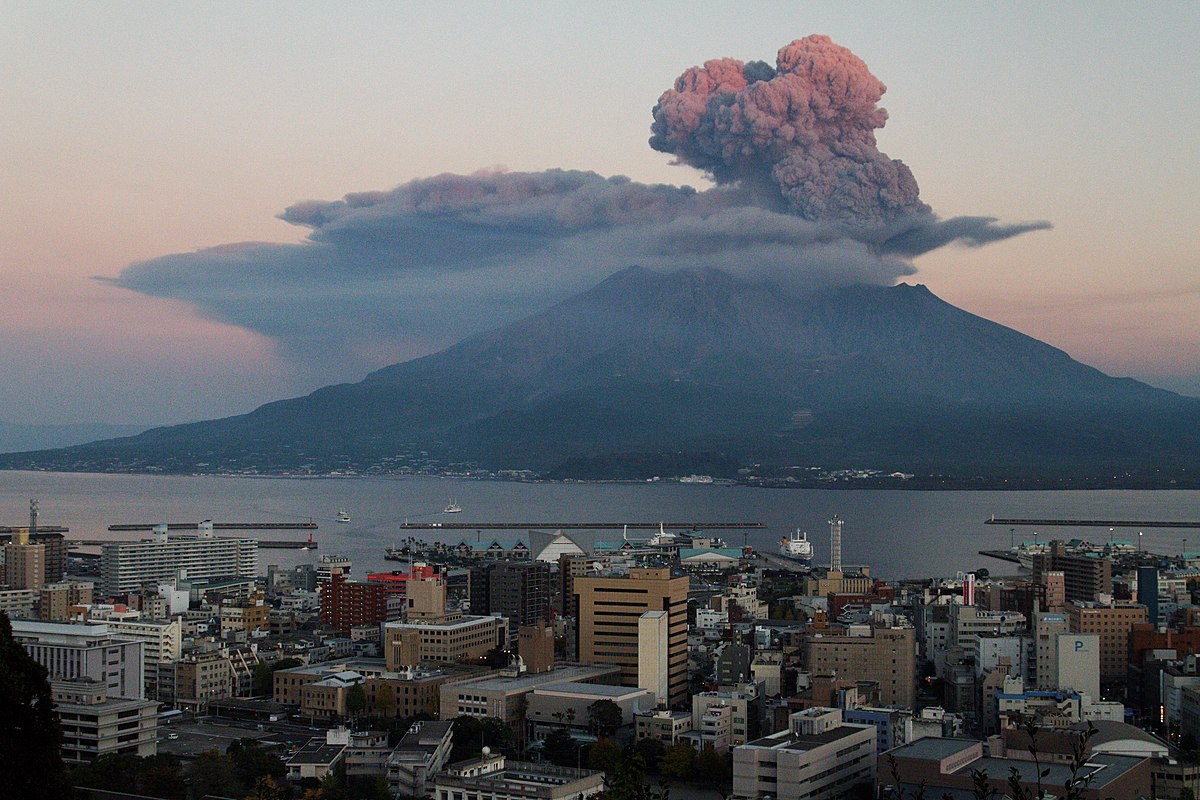 image volcan